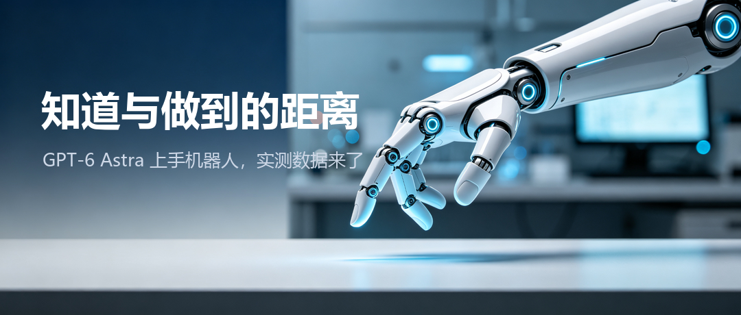 GPT-6Astra控机器人实测：会想，为什么不等于会做？