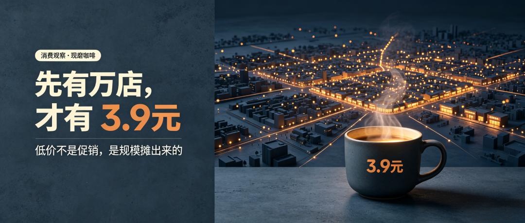 先有万店，才有3.9元