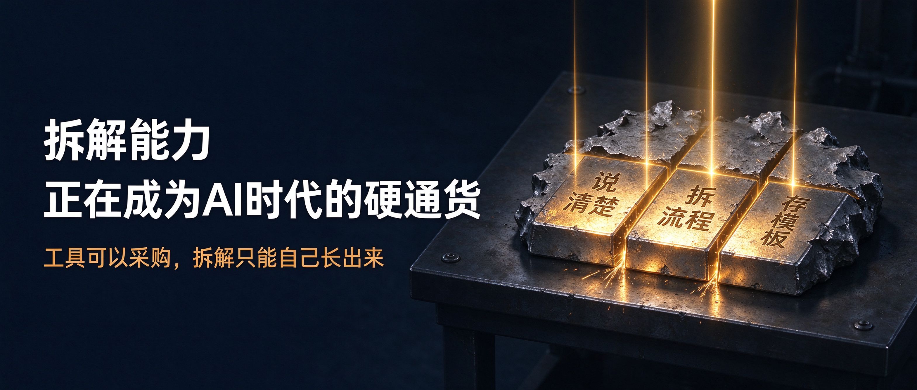 拆解能力，正在成为AI时代的硬通货